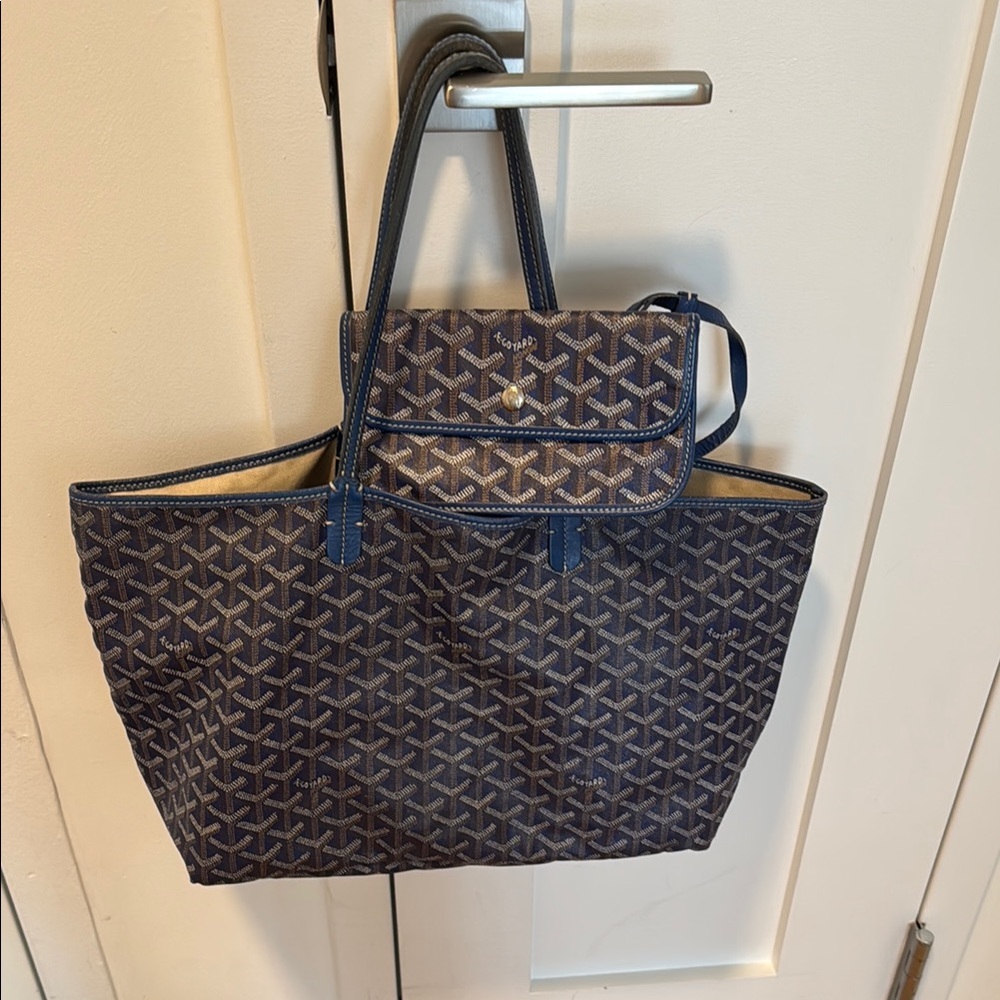 Authentic Goyard Saint Louis PM tote